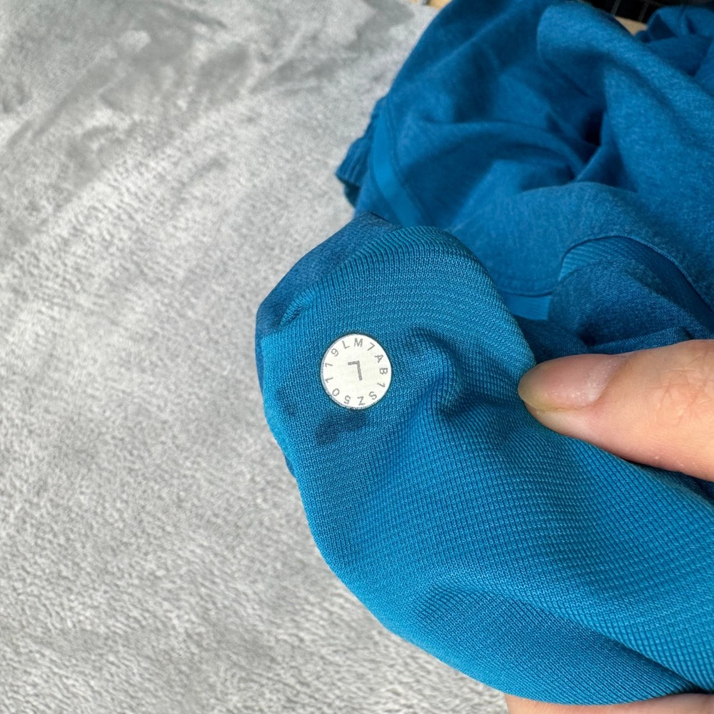 Lululemon Shorts Men L Blue Pace Breaker Linerless Athletic Gym Running Training - Picture 7 of 13